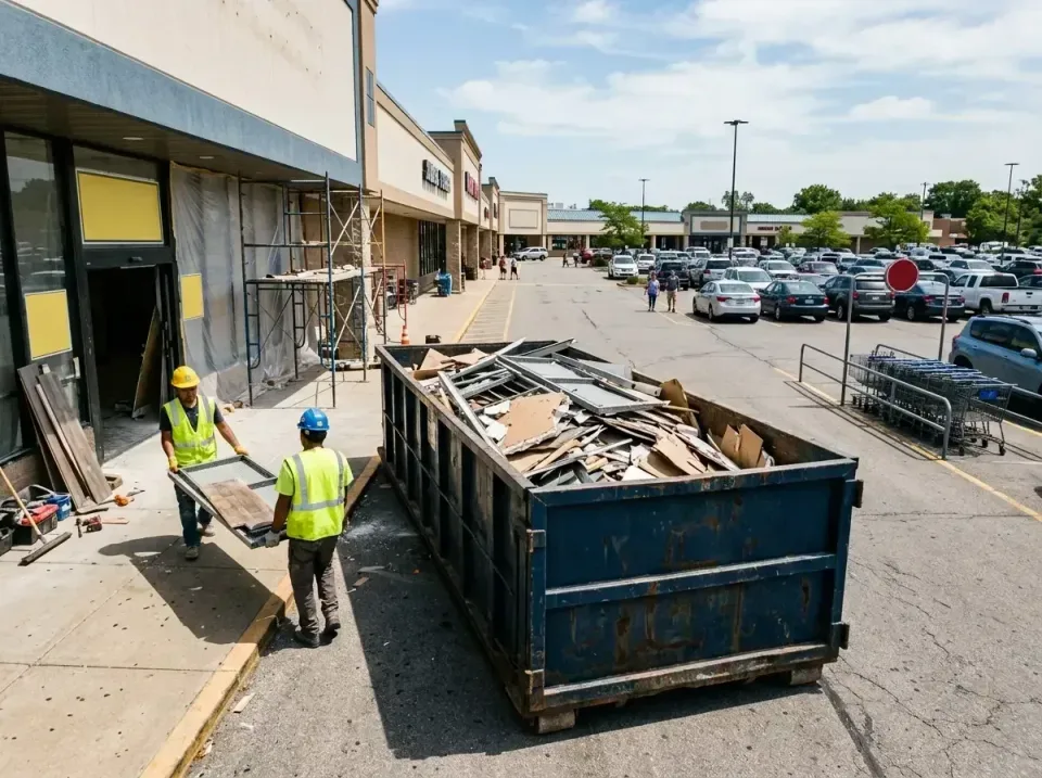 retail-store-renovation-debris-003 — frequently asked questions, Roll-off Dumpster Rentals in Butler, PA